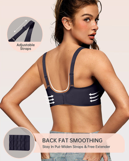 Deep V Jelly Bra No Underwire