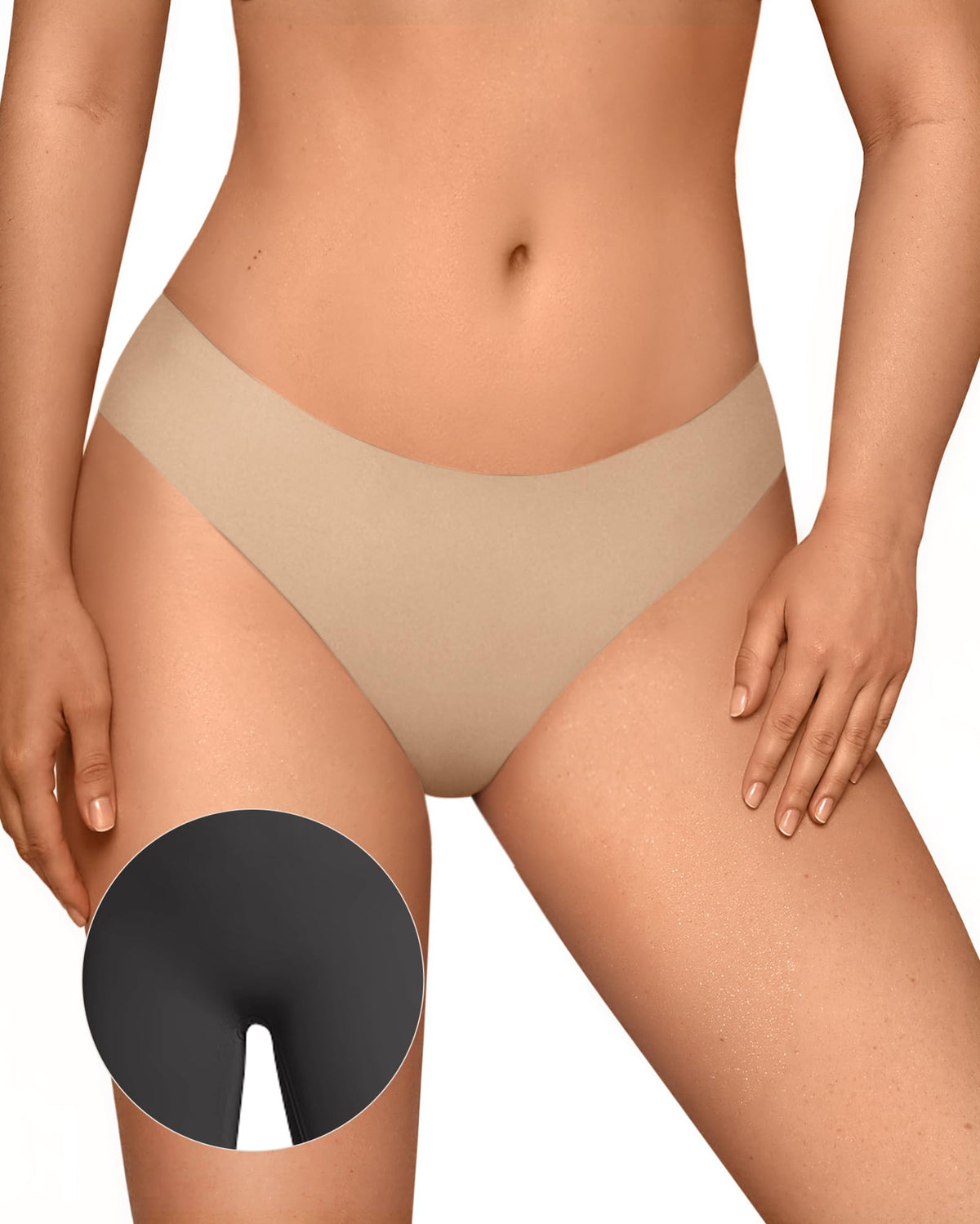 OEAK Seamless Thongs for Women Invisible Thongs
